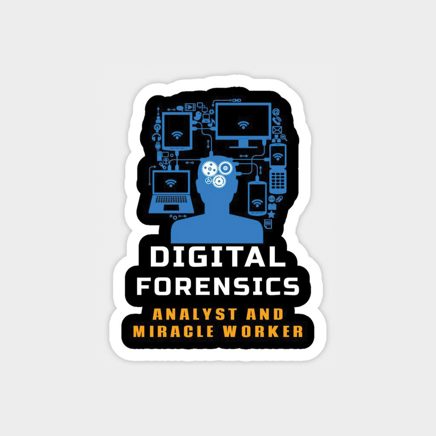 Digital Forensics Sticker