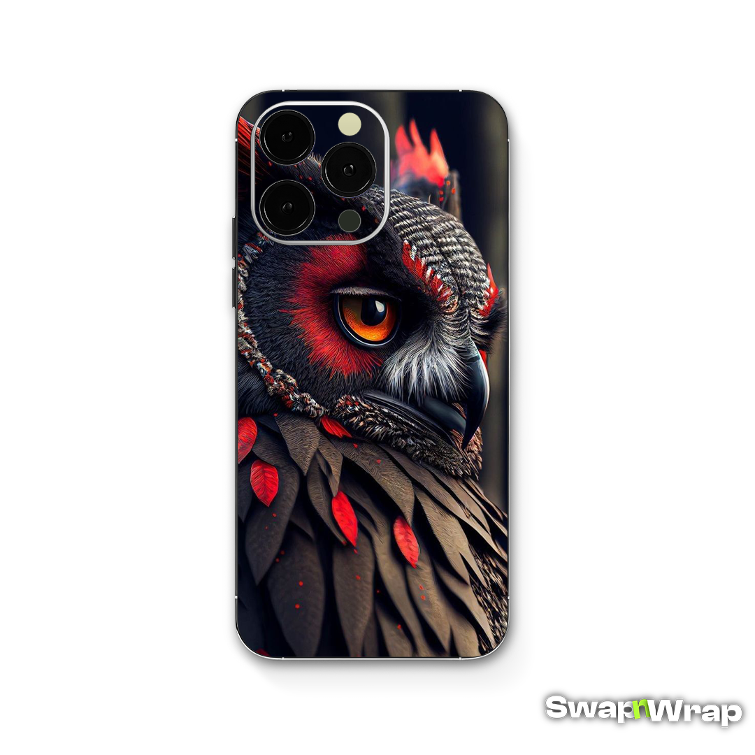 Owl phone skin