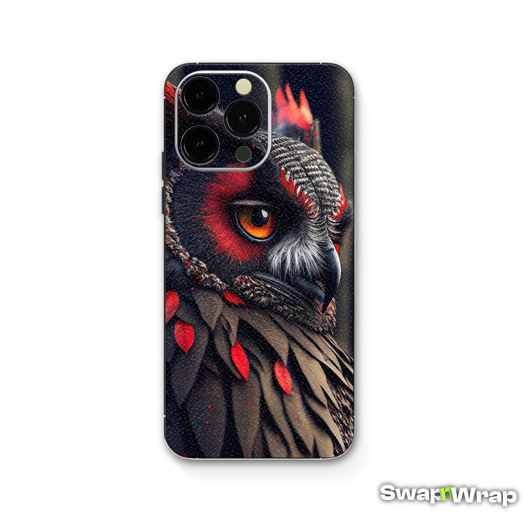 Owl phone skin